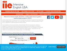 Tablet Screenshot of intensiveenglishusa.org